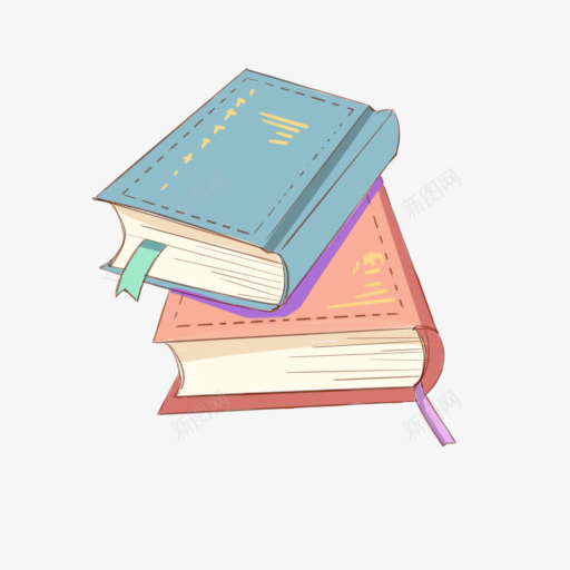 PNG透明底书本png免抠素材_新图网 https://ixintu.com PNG 书抠图 书本 卡通 阅读