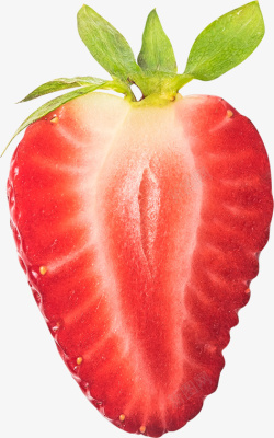 草莓水果新鲜水果素材