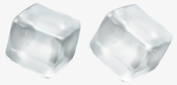 冰方块透明单独2块素材