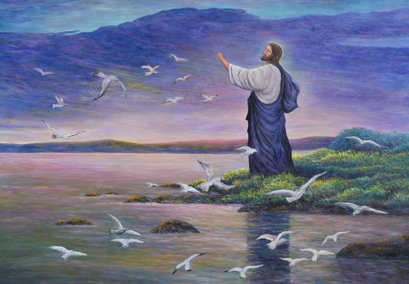 复古油画耶稣观赏景jpg设计背景_新图网 https://ixintu.com 上帝耶稣耶和华 复古 油画 耶稣 观赏景