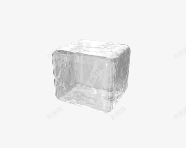 冰方块透明单独png免抠素材_新图网 https://ixintu.com 冰 方块 透明 单独