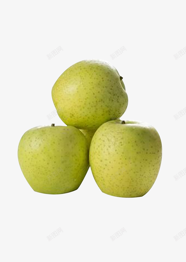 三个青色的苹果png免抠素材_新图网 https://ixintu.com 水果 青色 苹果 植物 好吃的