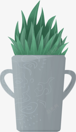 植物元素卡通素材