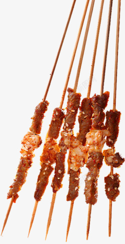 新疆特色羊肉串开业羊肉串烤串高清图片