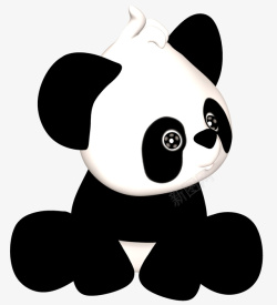 panda矢量动物国宝大熊猫PANDA高清图片