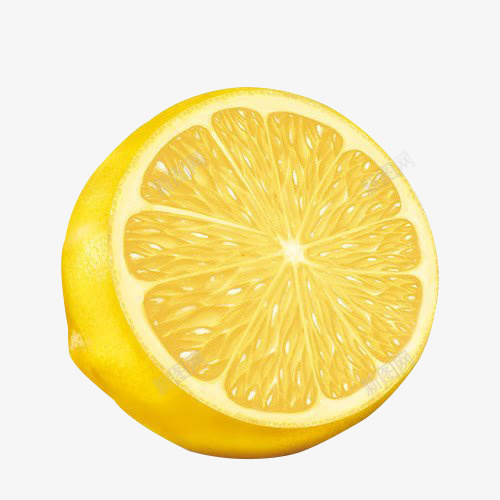 新鲜食材切半进口柠檬png免抠素材_新图网 https://ixintu.com 进口 柠檬 食材 植物
