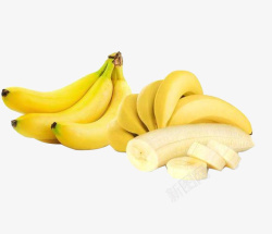 一把香蕉是是的素材