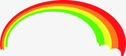 彩虹矢量素材素材