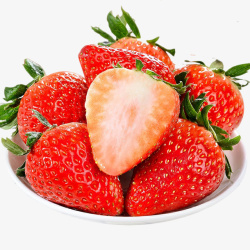 丹东草莓丹东九九草莓PNG高清图片