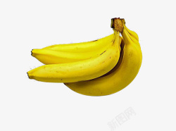 一把香蕉香蕉黄色的的啊素材