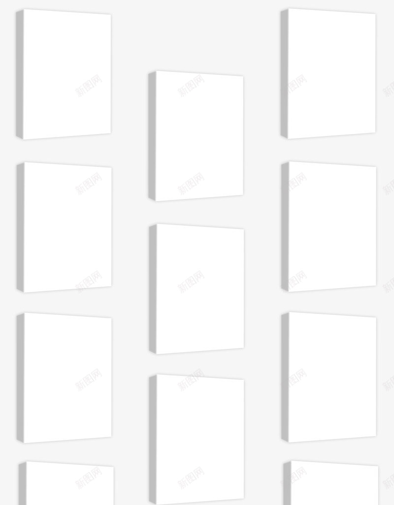 书模png免抠素材_新图网 https://ixintu.com 书模