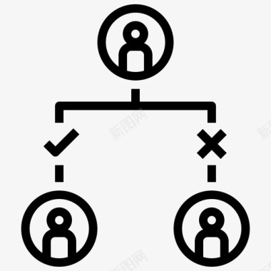 关系竞争下线图标
