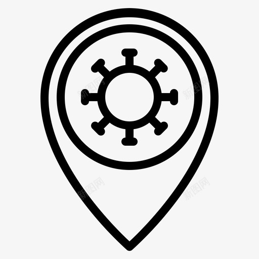 占位符冠状病毒冠状病毒IDsvg_新图网 https://ixintu.com 病毒 冠状 占位符 位置 传播 概述