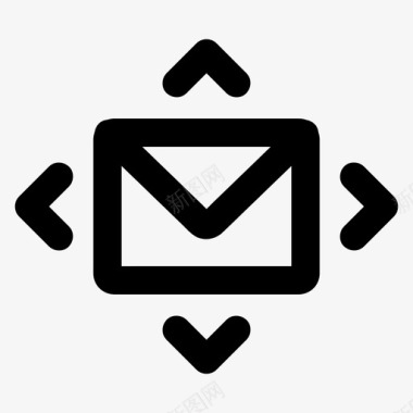邮件传播电子邮件消息图标
