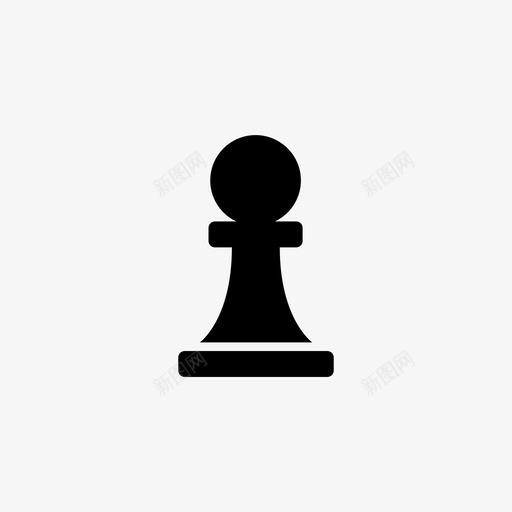 象棋商业游戏svg_新图网 https://ixintu.com 象棋 商业 游戏 棋子 策略 平面 平面图 图标