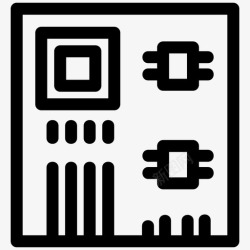 主板ICON主板电路pcb高清图片