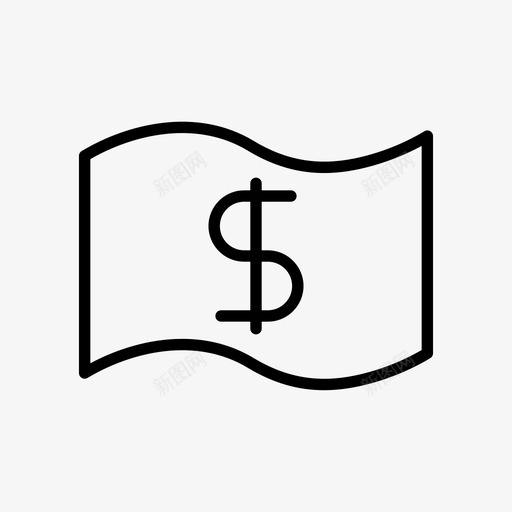 货币银行美元svg_新图网 https://ixintu.com 货币 银行 美元 支付