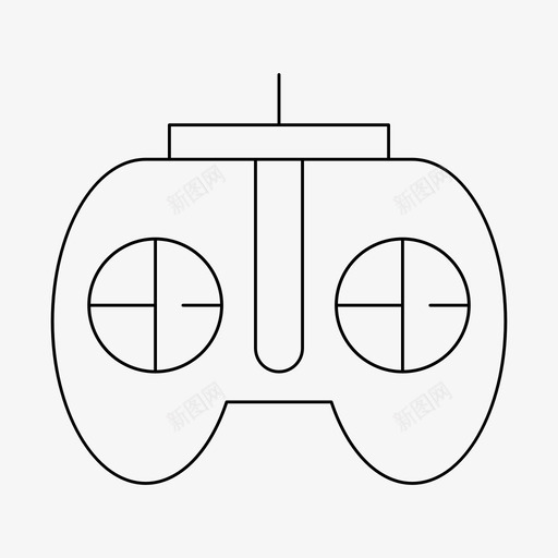 游戏板设备小工具svg_新图网 https://ixintu.com 游戏 设备 小工 工具 电子设备 细线