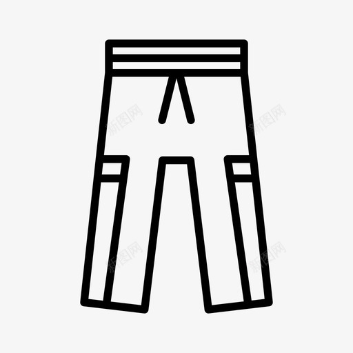 裤子衣服牛仔裤svg_新图网 https://ixintu.com 裤子 衣服 牛仔裤 款式 裤线