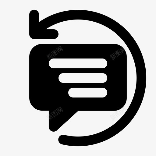 自动回复聊天邮件svg_新图网 https://ixintu.com 自动 回复 聊天 邮件 网络营销