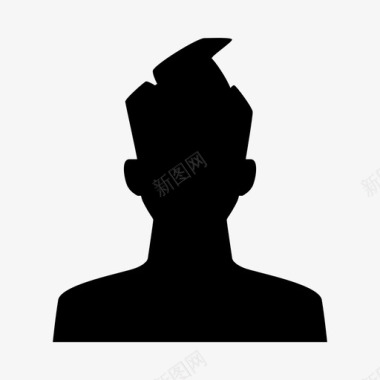 人轮廓用户图标