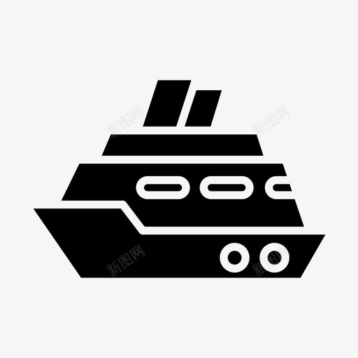 游艇船海洋svg_新图网 https://ixintu.com 游艇 船海 洋船 旅游 海洋 固体