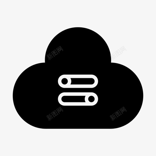 云设置托管网络svg_新图网 https://ixintu.com 设置 托管 网络 网络服务 服务器 交换机 服务