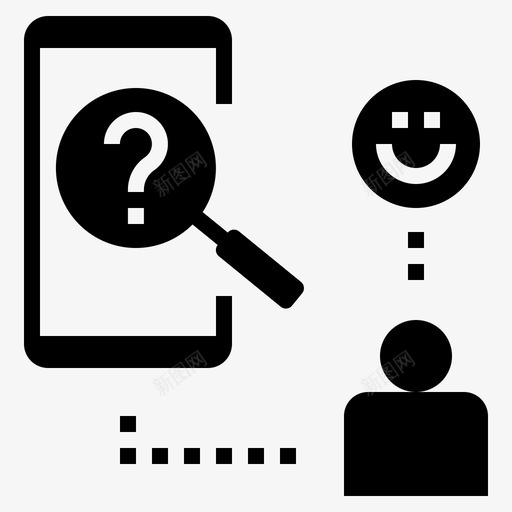 在线搜索发现知识svg_新图网 https://ixintu.com 在线 搜索 发现 知识学习 研究 生活方式 图示