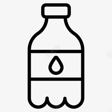 采购产品水瓶水瓶饮料瓶图标