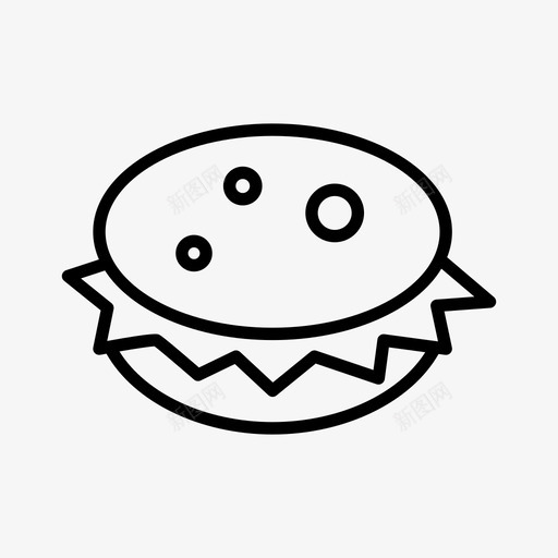汉堡包吃垃圾食品svg_新图网 https://ixintu.com 汉堡包 汉堡 包吃 垃圾 食品 膳食 基本 图标