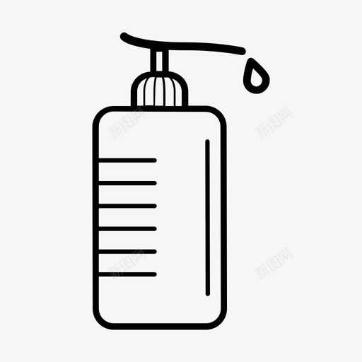 手洗清洁容器svg_新图网 https://ixintu.com 洗手 洗清 清洁 容器 卫生 液体 肥皂