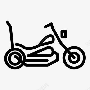 库珀摩托车骑图标
