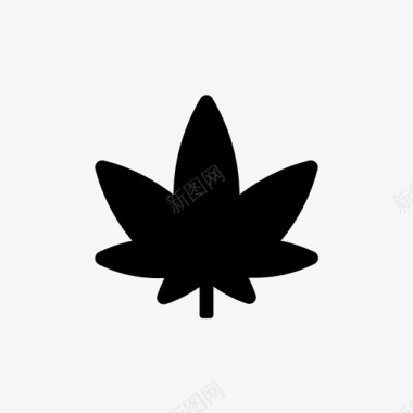 叶新鲜绿色图标