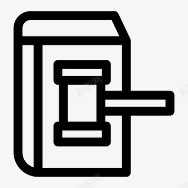 法律书籍教育图标