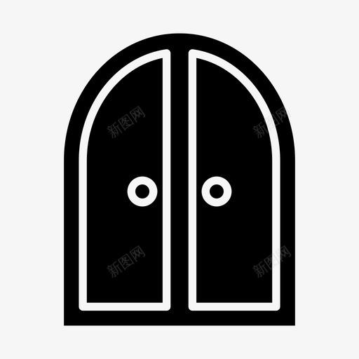 窗户装饰门svg_新图网 https://ixintu.com 窗户 装饰 玻璃 室内