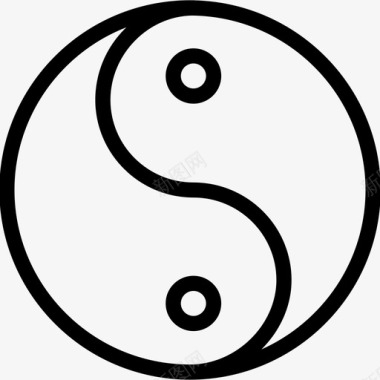 阴阳哲学道图标