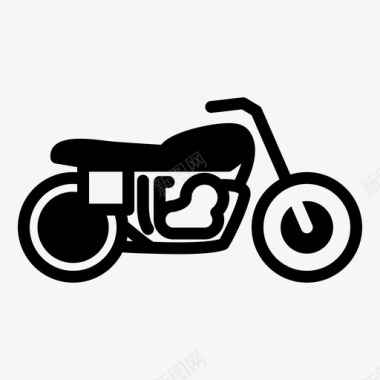 追踪器摩托车手摩托车图标