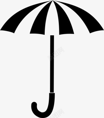 雨伞雨风暴图标