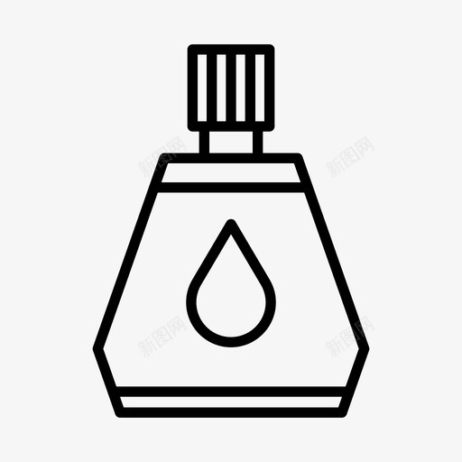 墨水瓶子颜色svg_新图网 https://ixintu.com 文具 墨水 墨水瓶 瓶子 颜色 油漆 系列