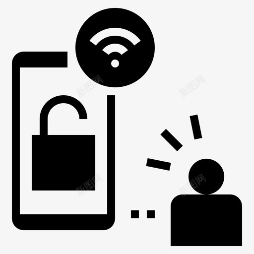 在线访问身份验证黑客svg_新图网 https://ixintu.com 在线 访问 身份 验证 黑客 远程 安全 生活方式 图示