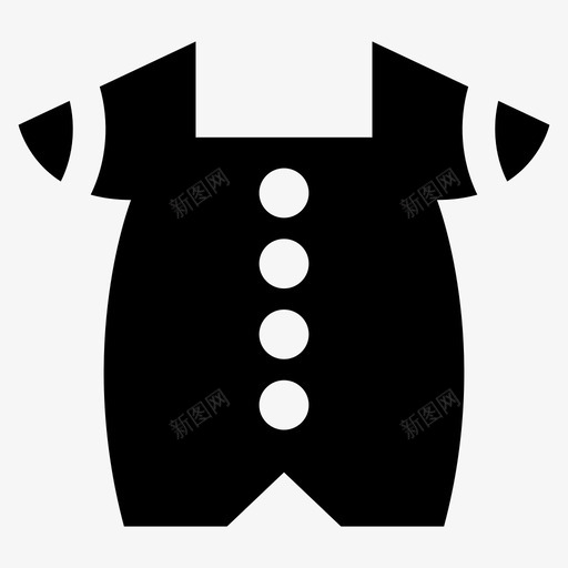 婴儿服装儿童连身衣svg_新图网 https://ixintu.com 婴儿 服装 儿童 连身衣