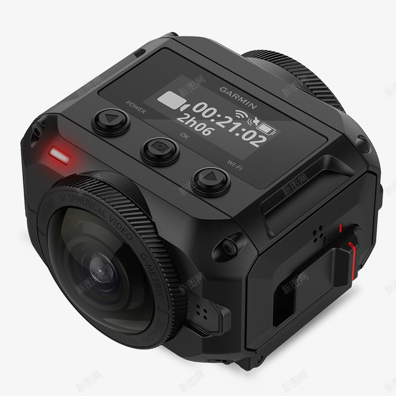 Garmin VIRB 360工业设计png免抠素材_新图网 https://ixintu.com 工业设计