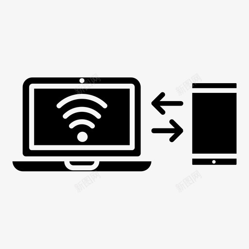 数据传输数据共享互联网svg_新图网 https://ixintu.com 数据传输 数据 共享 互联网 笔记本 电脑 无线 数字 生活