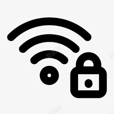 wifi安全互联网vpn图标