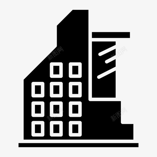 建筑物城市市中心svg_新图网 https://ixintu.com 建筑物 城市 市中心 办公室 塔楼 实体