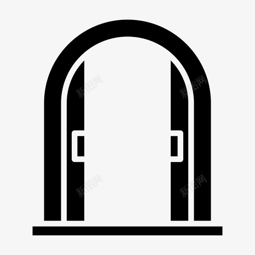 窗户装饰玻璃svg_新图网 https://ixintu.com 窗户 装饰 玻璃 室内 敞开式 实心