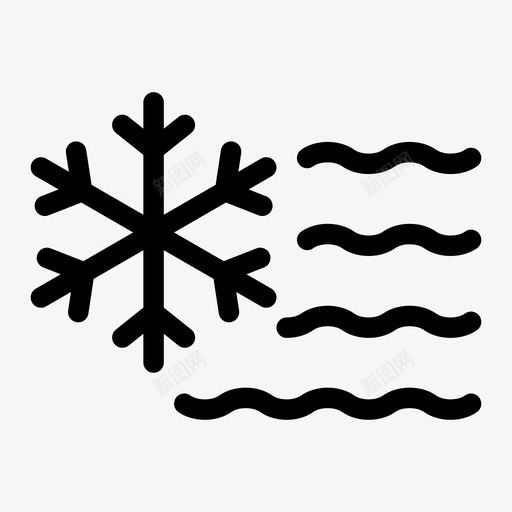 雪暴雪天气预报svg_新图网 https://ixintu.com 暴雪 天气预报 天气