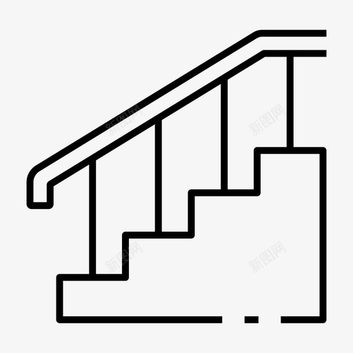 楼梯便利设施室内svg_新图网 https://ixintu.com 楼梯 便利设施 室内 楼上