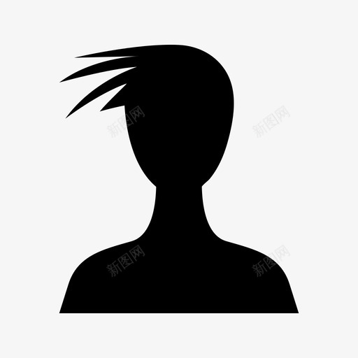 人用户人的轮廓svg_新图网 https://ixintu.com 人人 用户 人的 轮廓