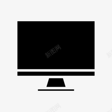 屏幕计算机设备图标